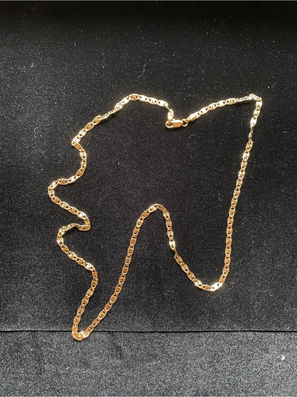 Diamond Cut Valentino Style 22in Chain